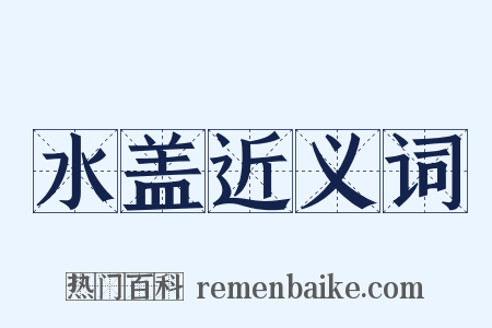 水盖近义词是什么意思的图片